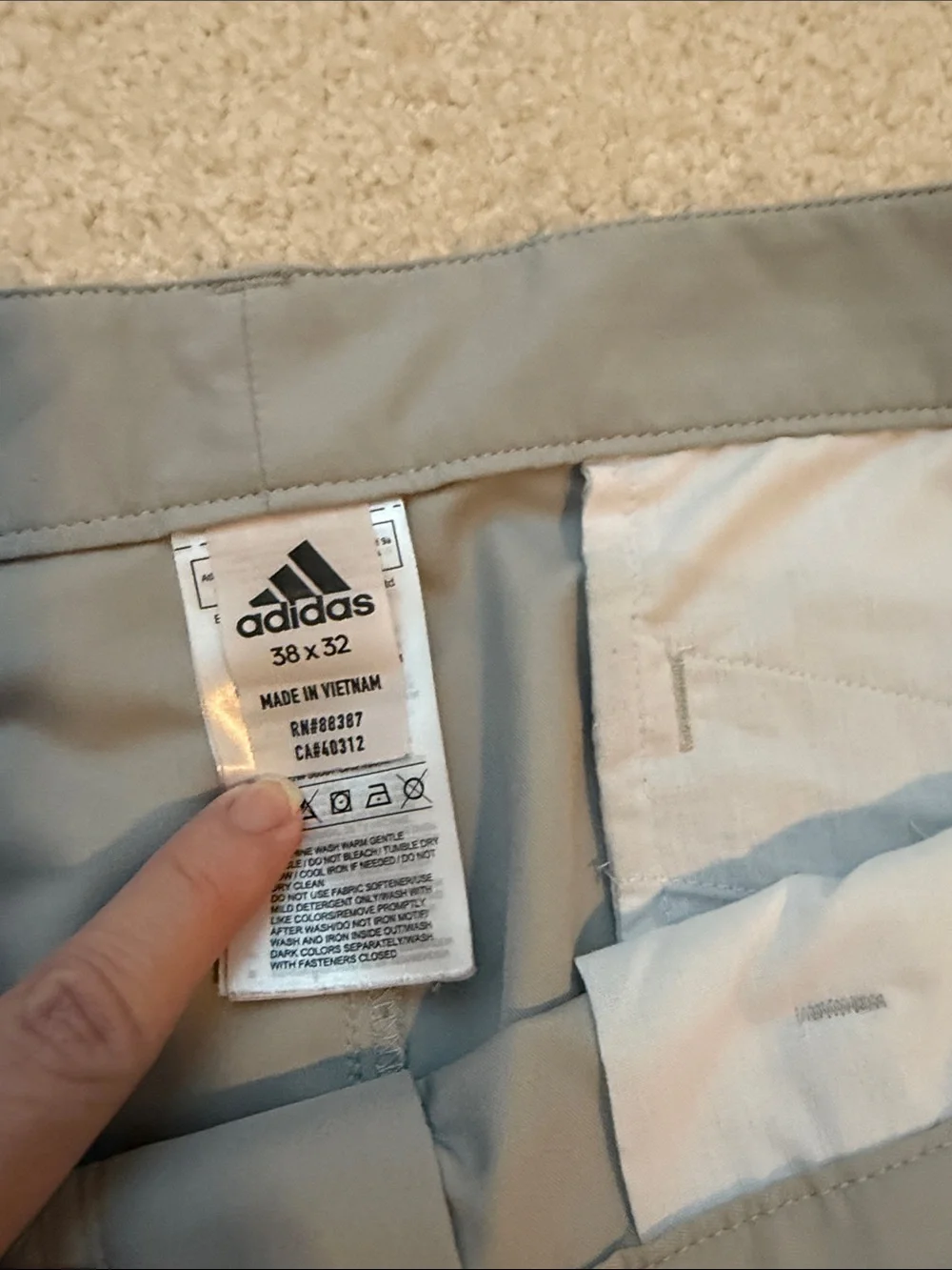 adidas light gray